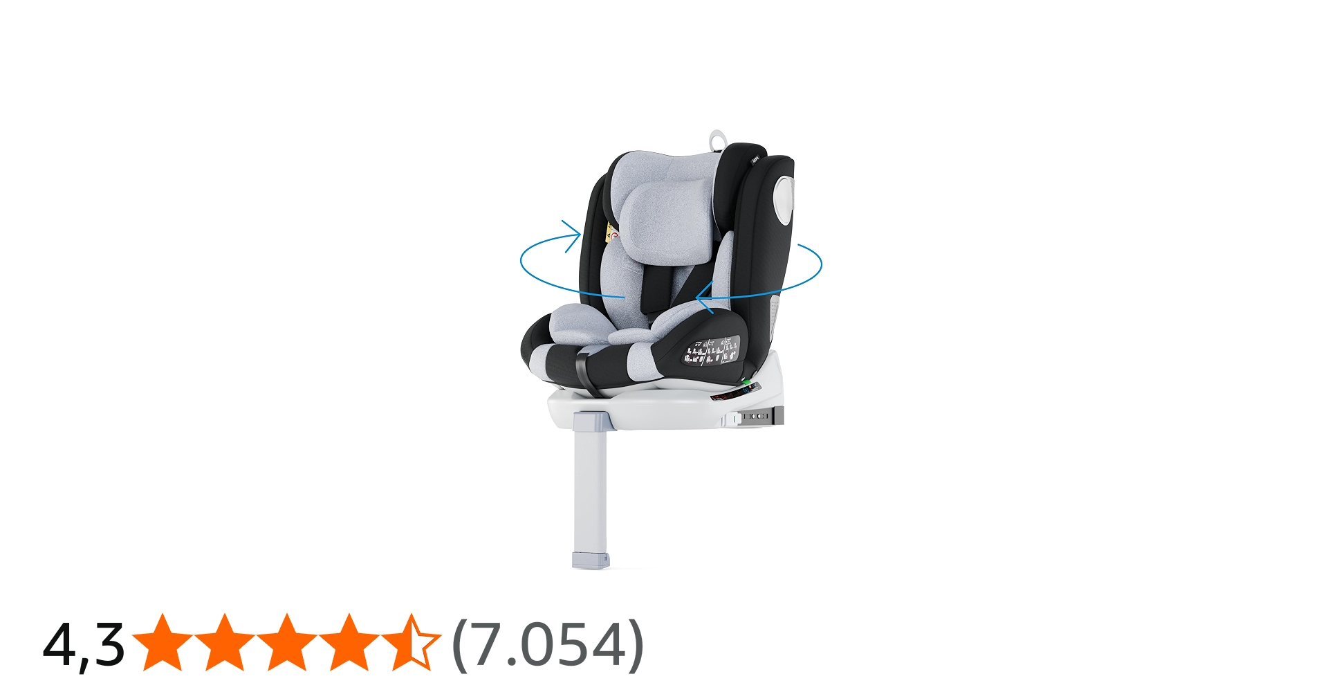Babify Onboard Silla de Coche para Bebés y Niños